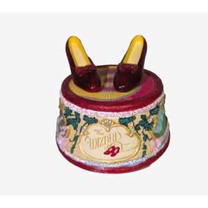 The Wizard of Oz 70th Anniversary San Francisco Music Box Co. Clicking Slippers